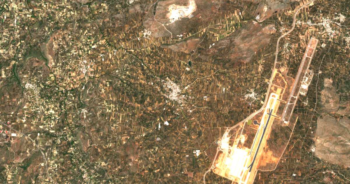 Carte satellite de Thrapsanón