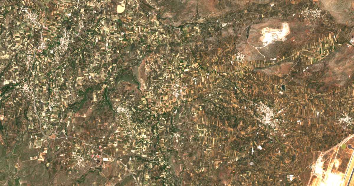 Carte satellite de Vóni