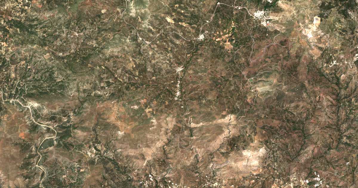 Carte satellite de Chóndros