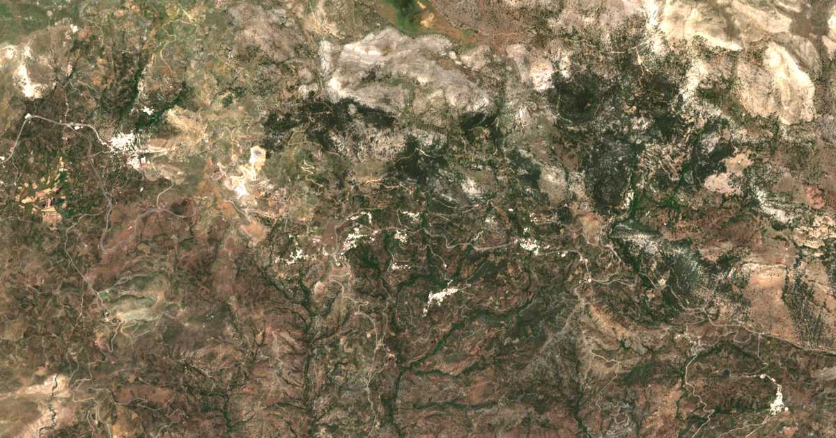 Carte satellite de Kefalovrýsi
