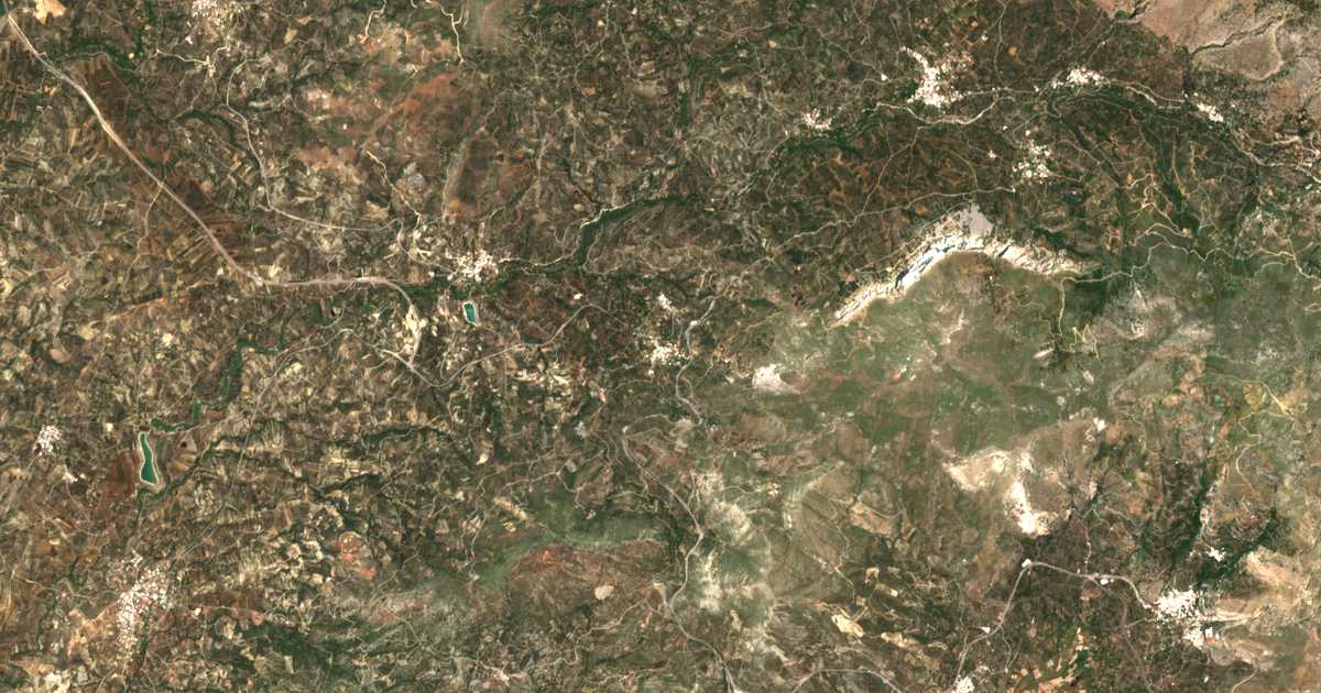 Carte satellite de Mártha