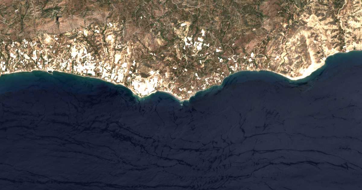 Carte satellite de Syndonía