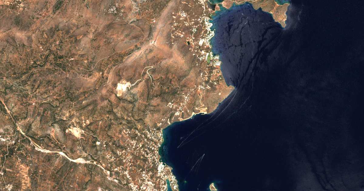 Carte satellite de Elliniká