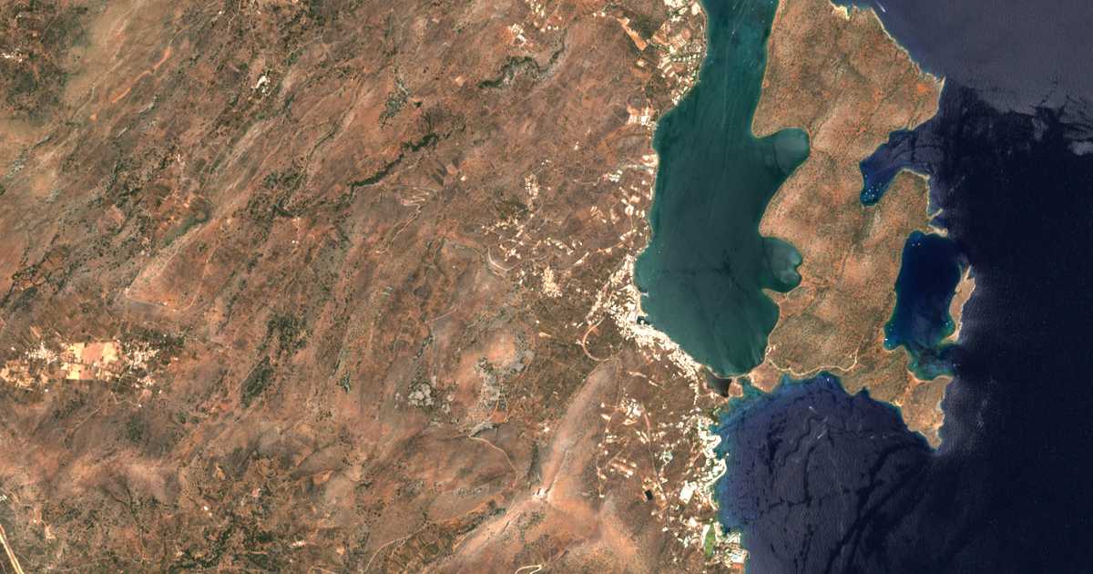 Carte satellite de Epáno Eloúnta