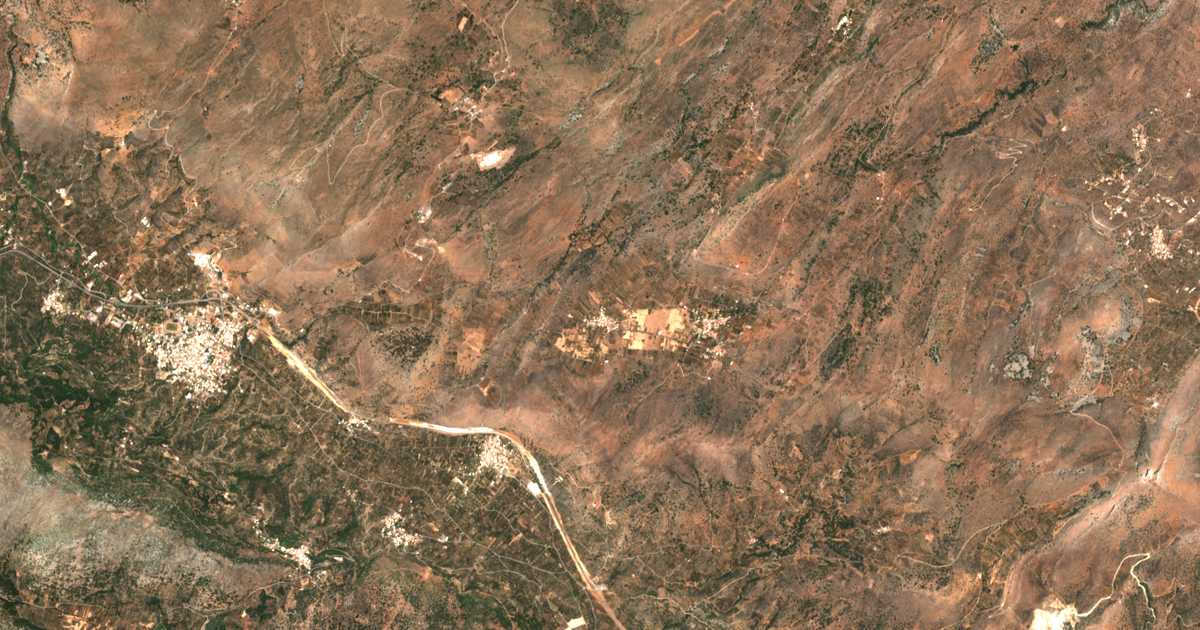 Carte satellite de Kastéllion