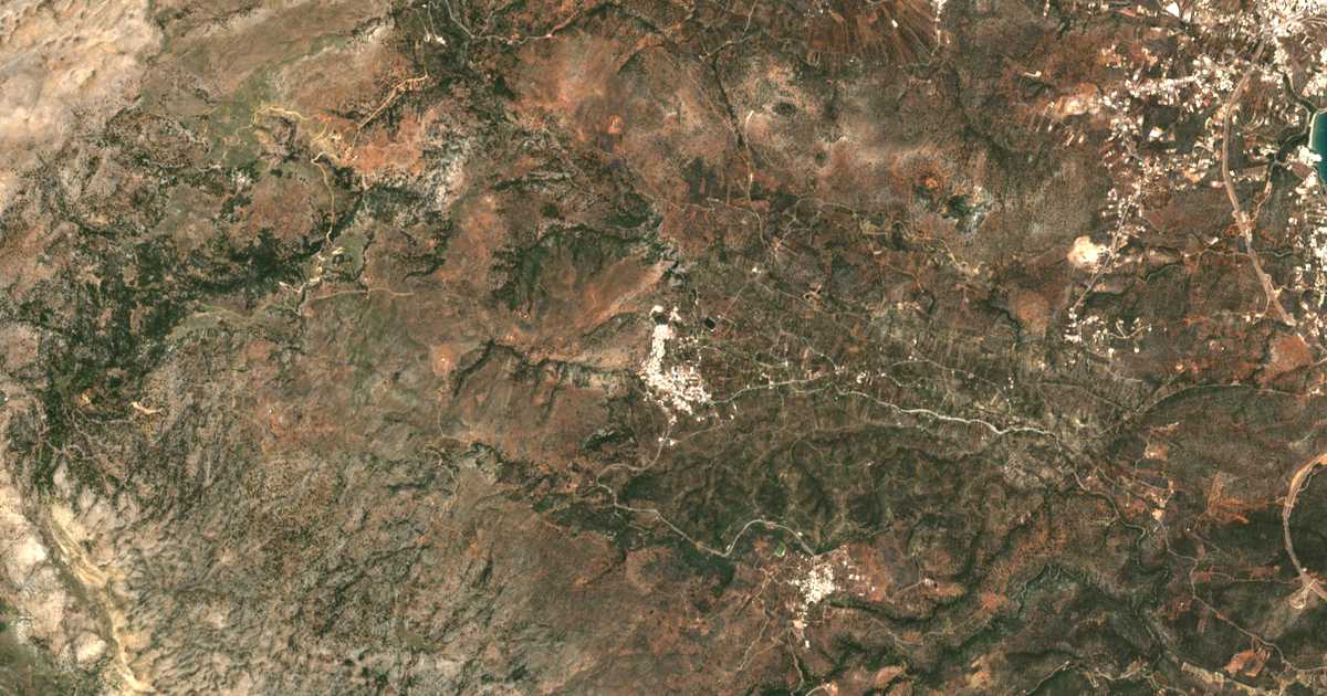 Carte satellite de Kritsá