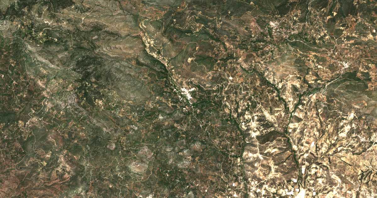 Carte satellite de Kalamáfka