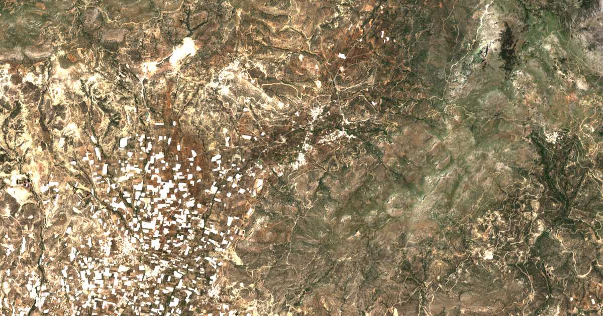 Carte satellite de Kato Chorion
