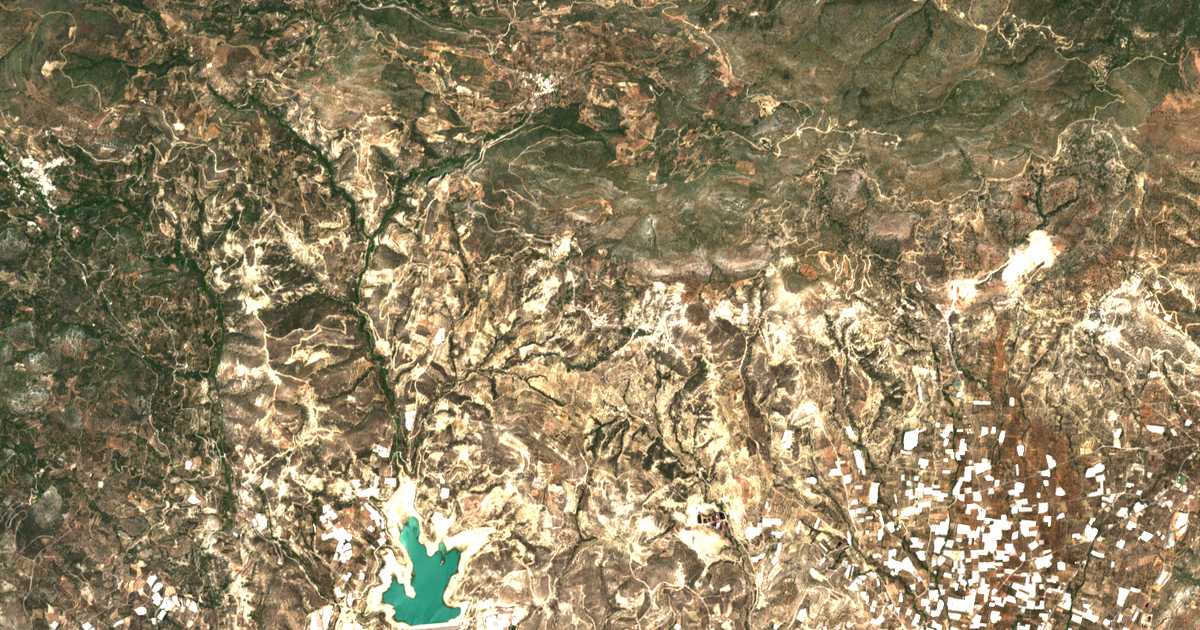 Carte satellite de Makryliá