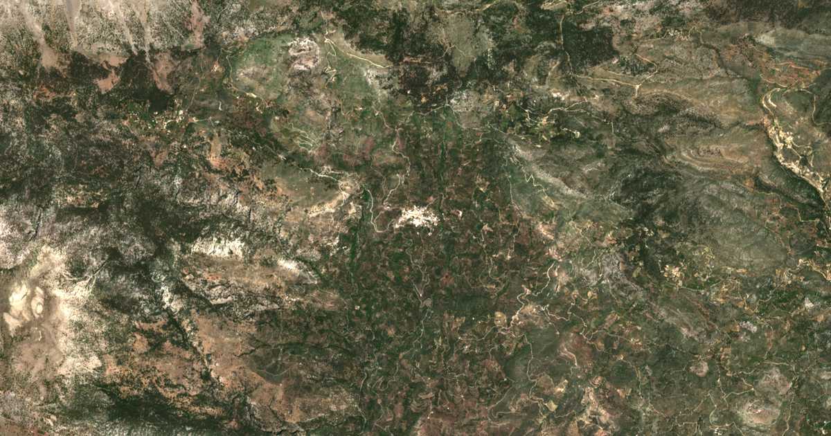 Carte satellite de Máles