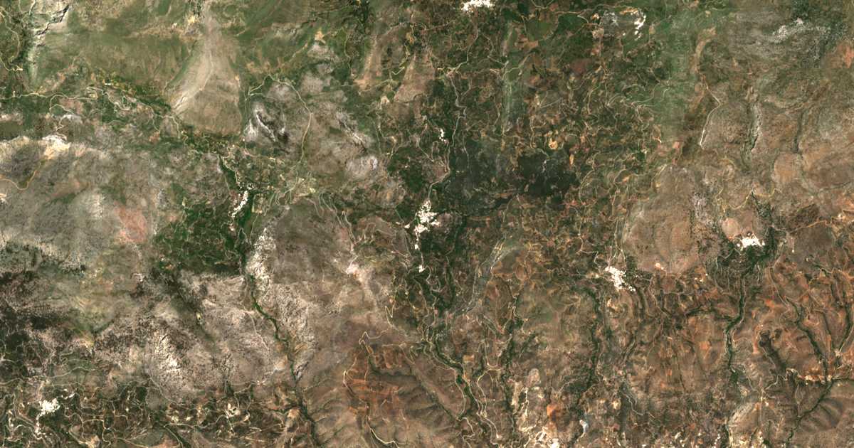 Carte satellite de Stavrochóri
