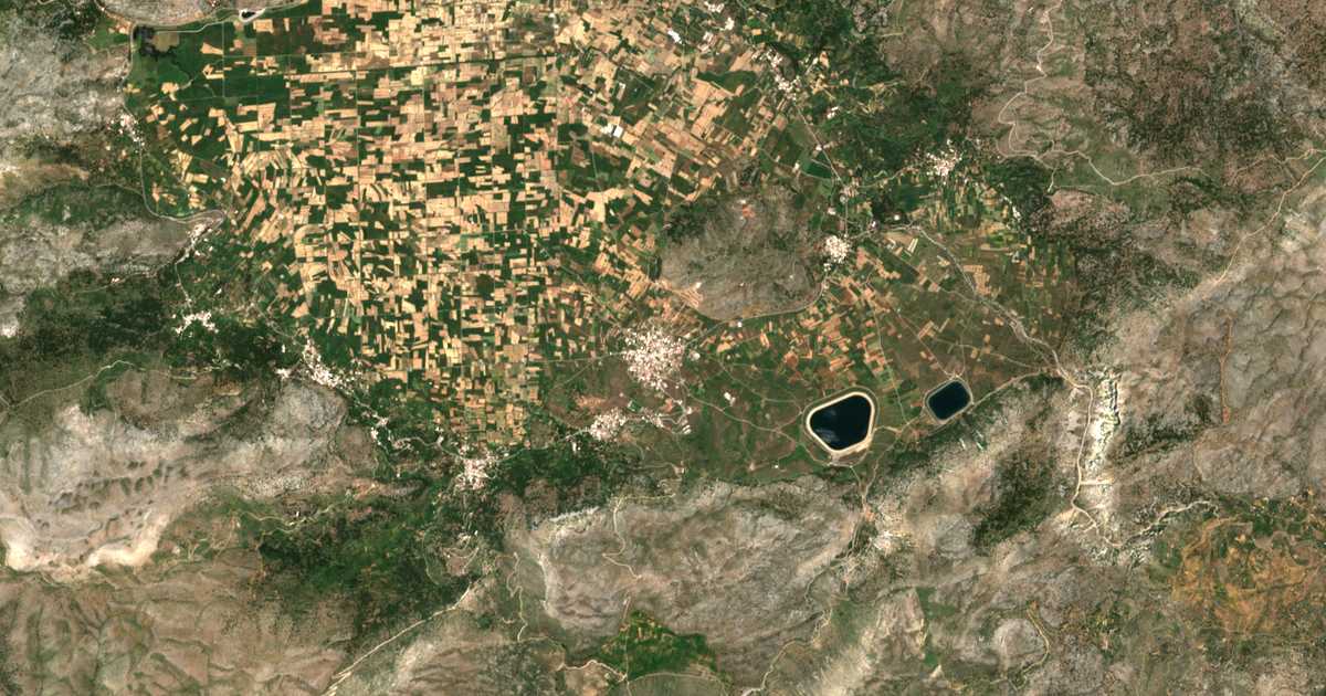 Carte satellite de Ágios Geórgios