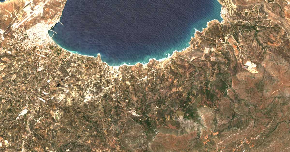 Carte satellite de Agía Fotiá