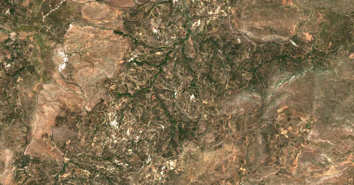 Carte satellite de Ágios Spyrídon