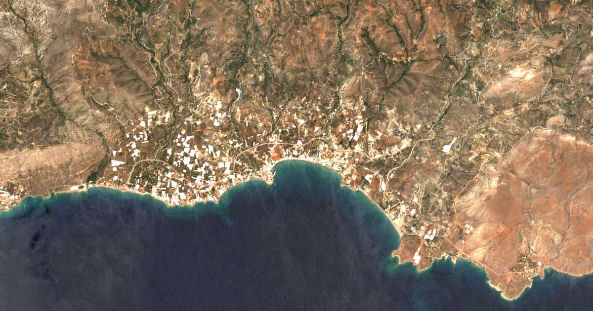 Carte satellite de Análipsis