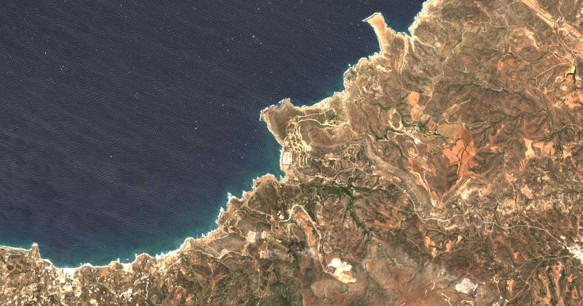 Carte satellite de Diónysos