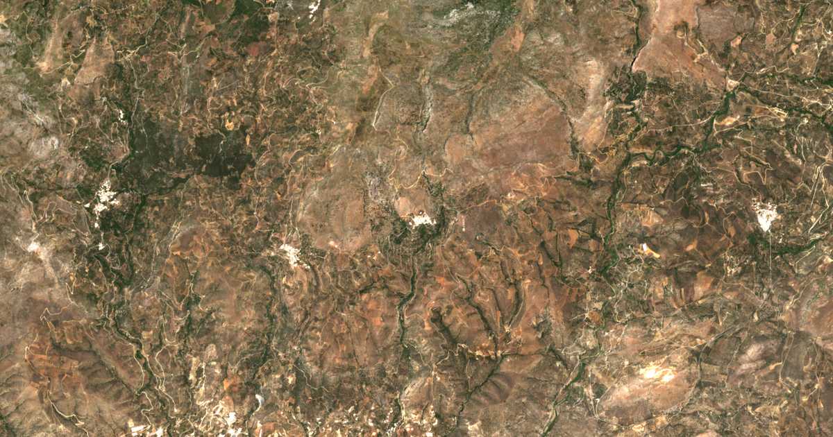 Carte satellite de Péfkoi