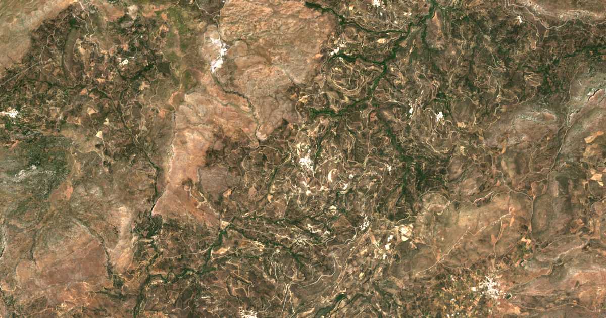 Carte satellite de Sykéa