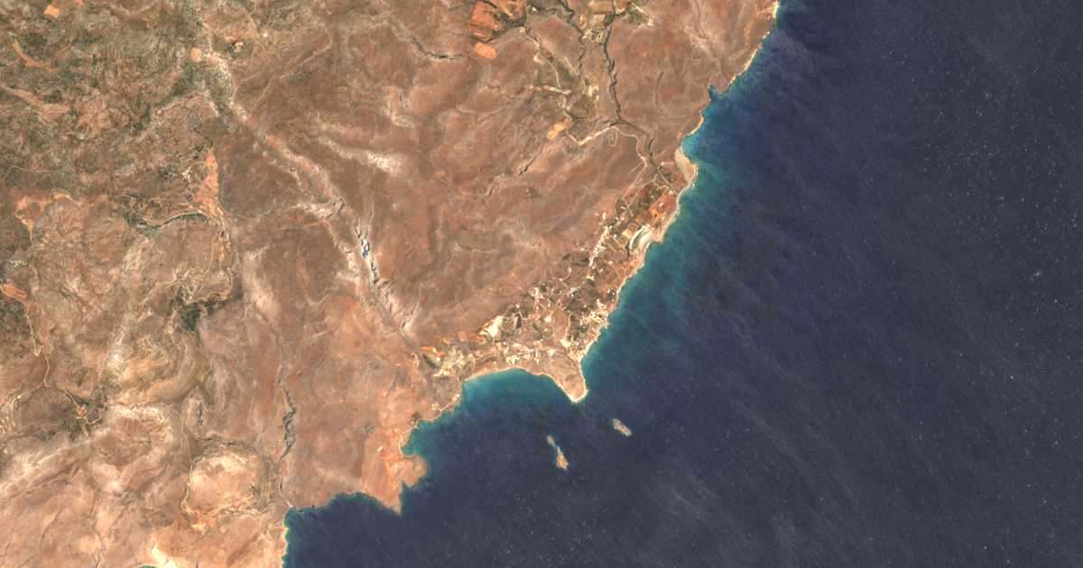 Carte satellite de Xerókampos