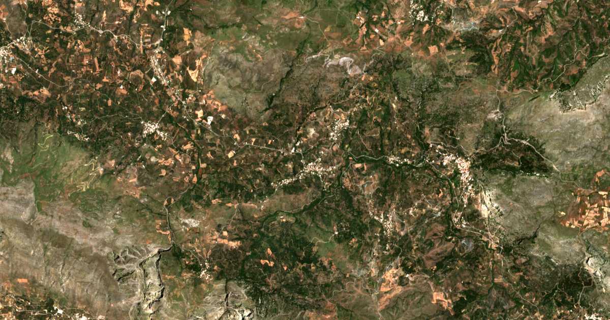 Carte satellite de Áno Myxórrouma