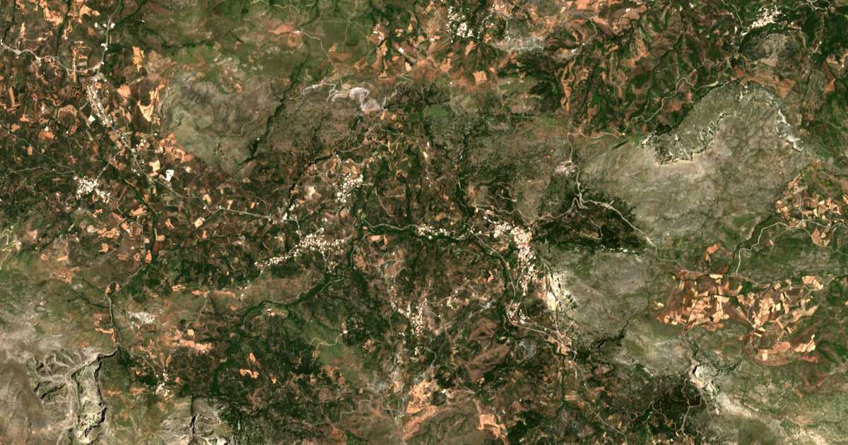 Carte satellite de Darivianá