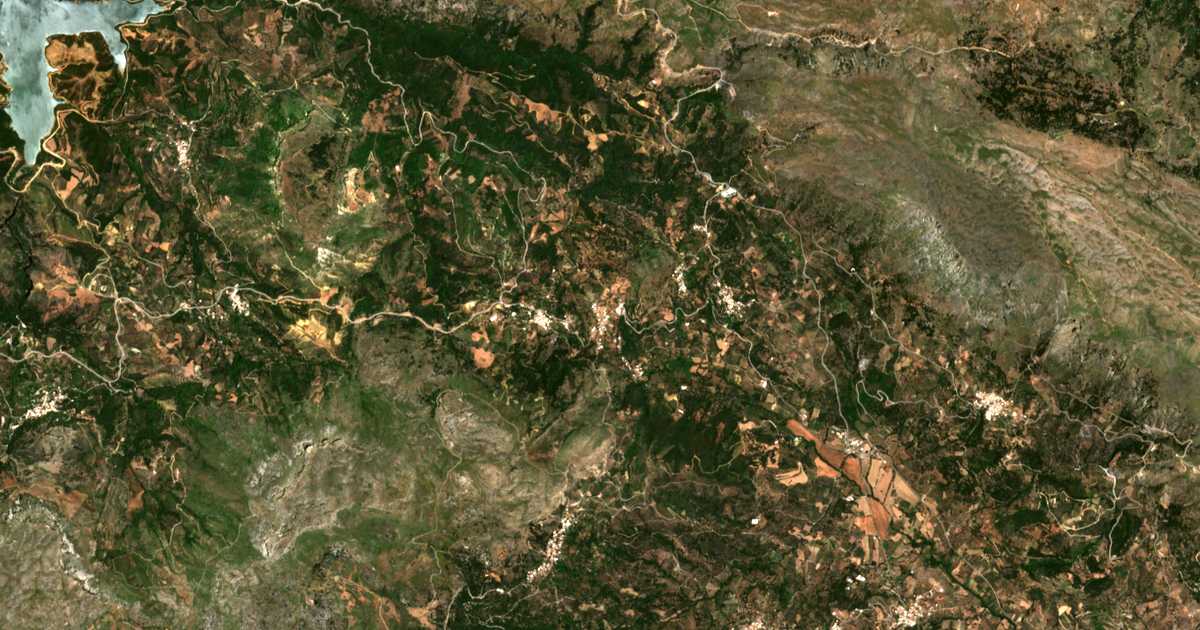 Carte satellite de Agía Fotiní