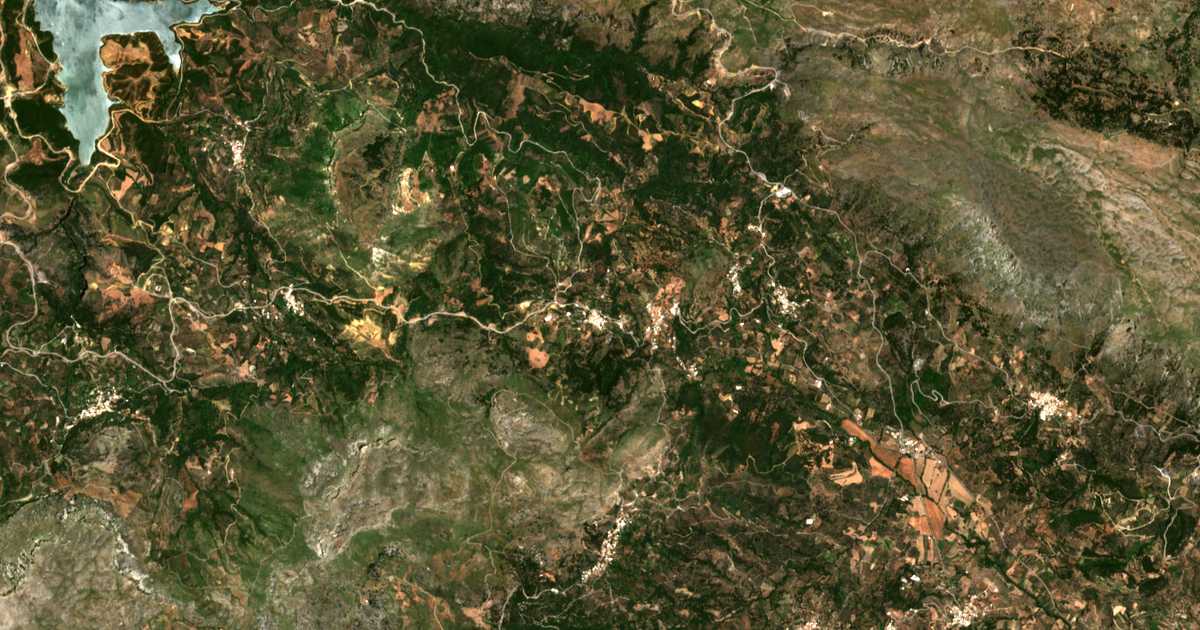 Carte satellite de Apóstoli