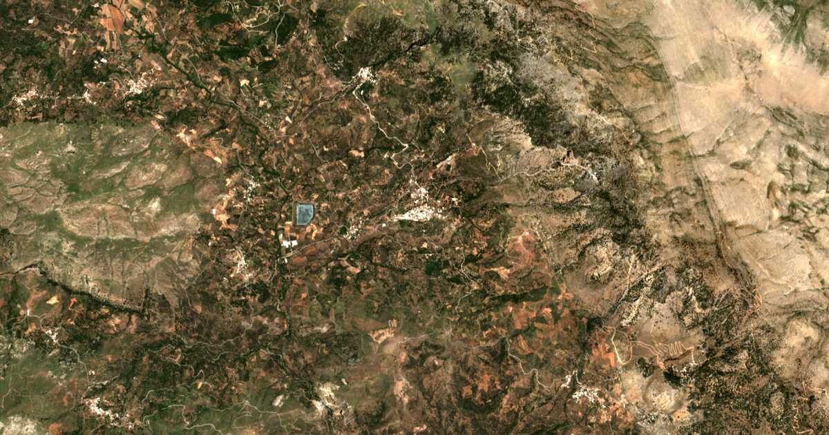 Carte satellite de Fourfourás