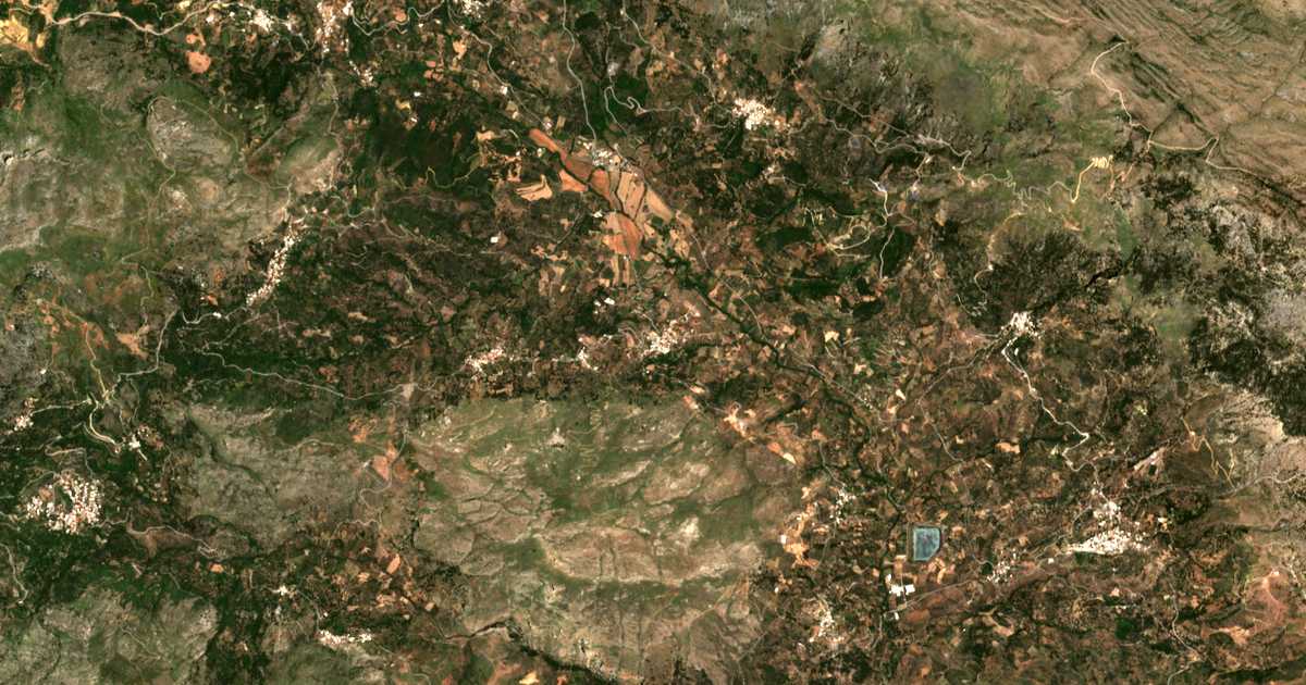 Carte satellite de Monastiráki