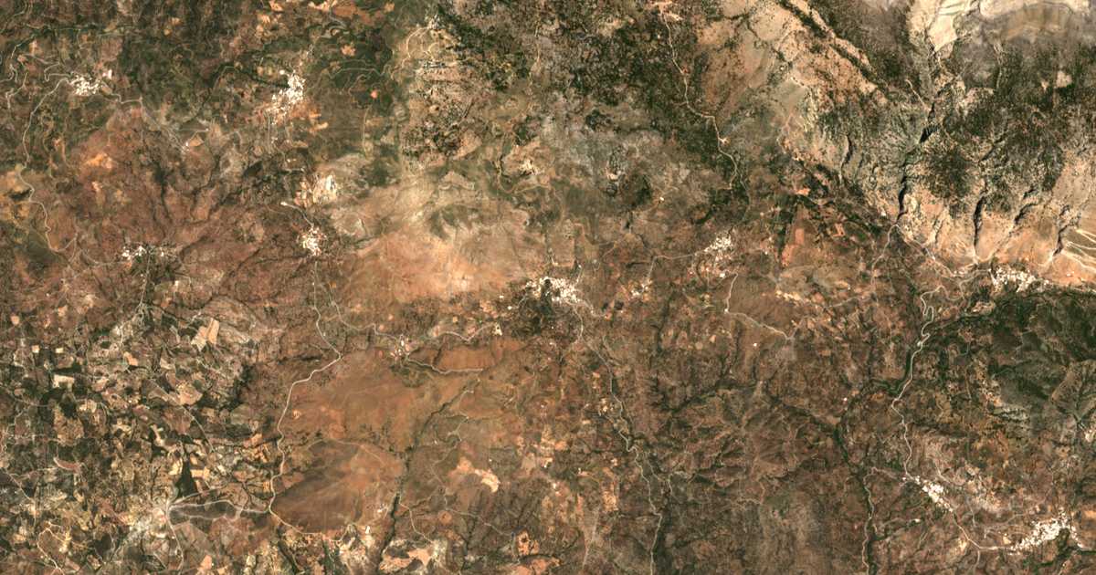Carte satellite de Plátanos