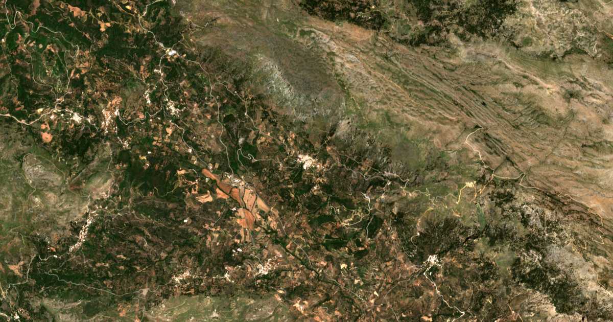 Carte satellite de Vistagí