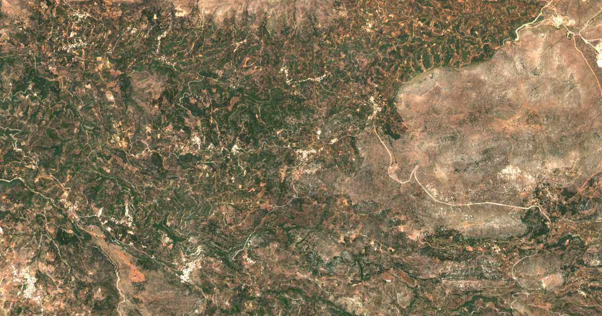 Carte satellite de Aïmonas