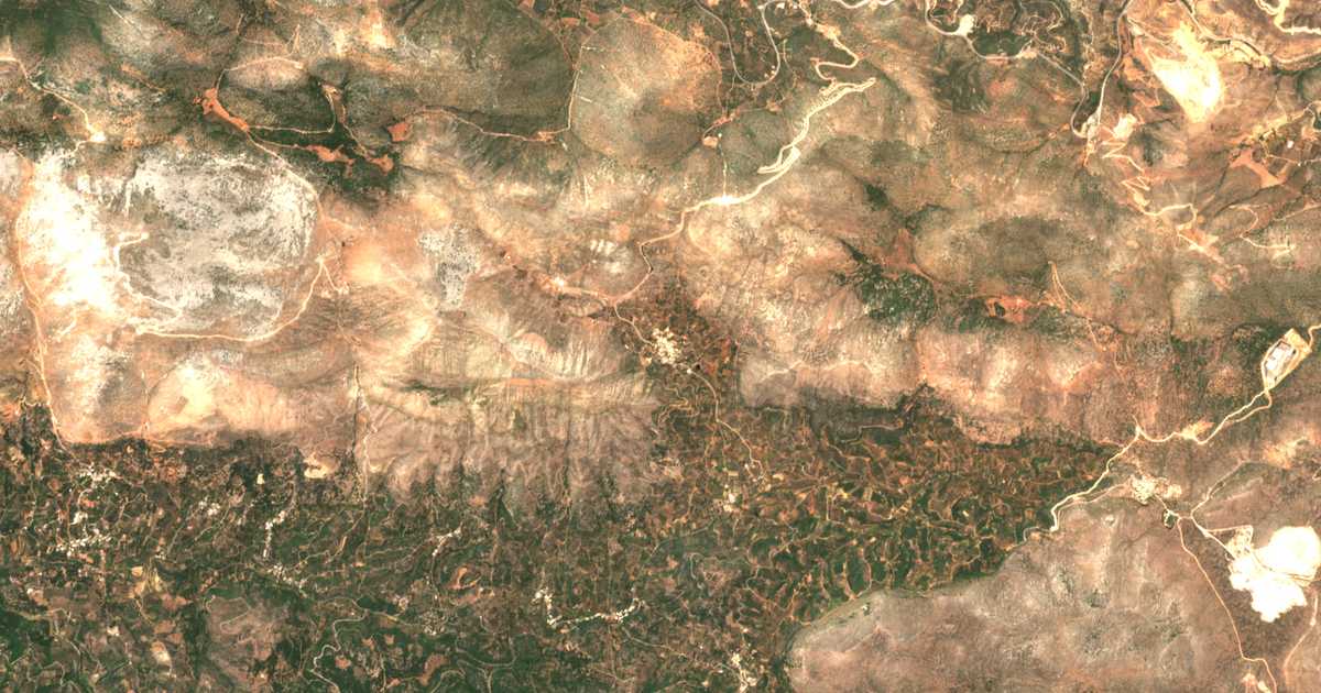 Carte satellite de Alóides