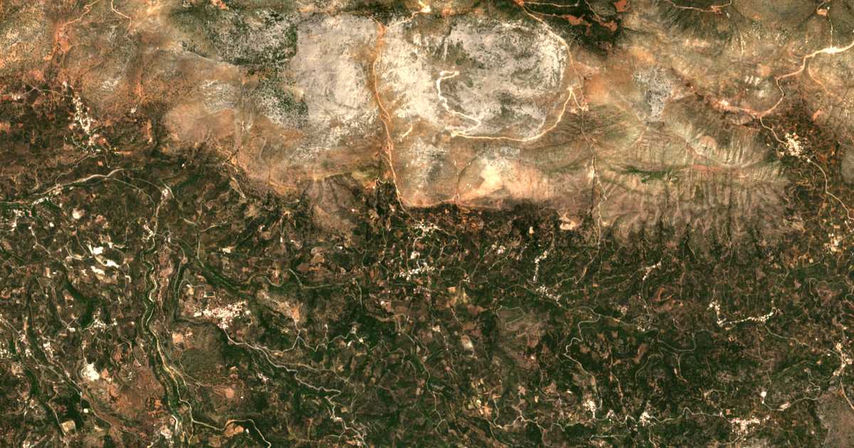 Carte satellite de Apladianá