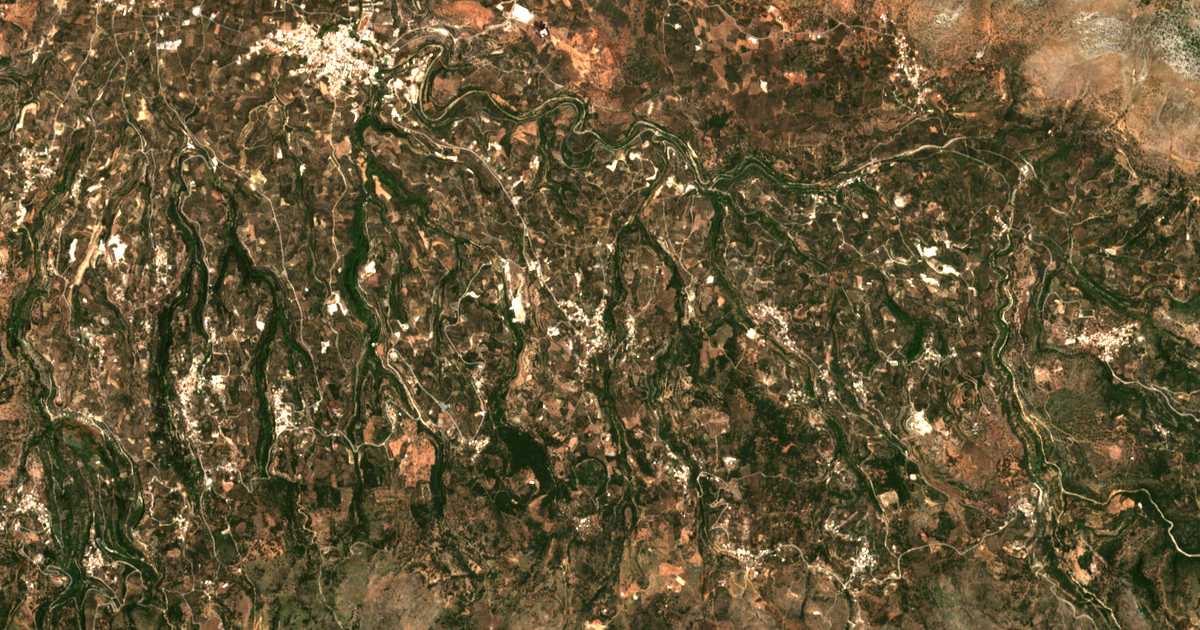 Carte satellite de Chouméri