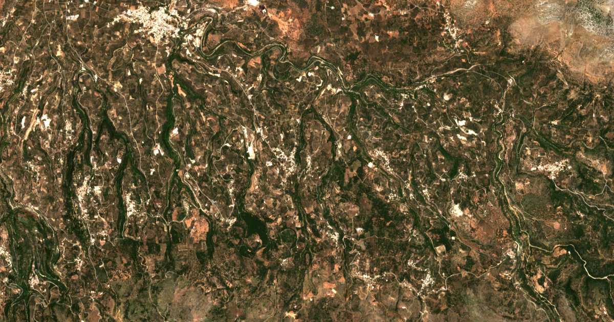 Carte satellite de Krasoúnas
