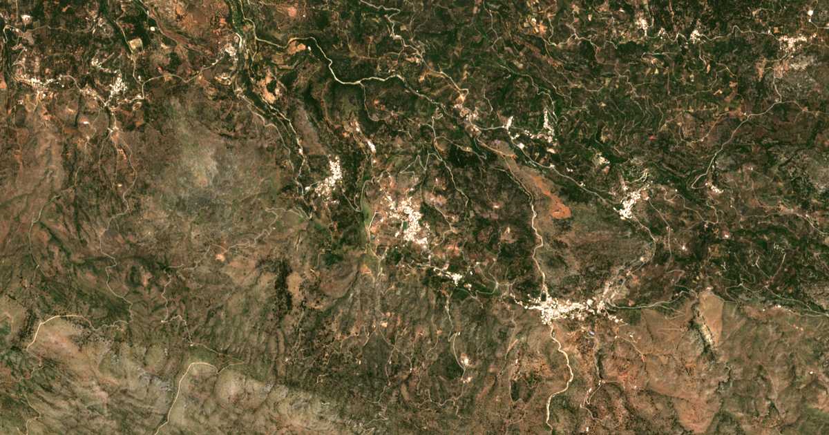 Carte satellite de Livádia