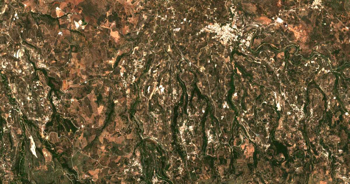 Carte satellite de Plevrianá