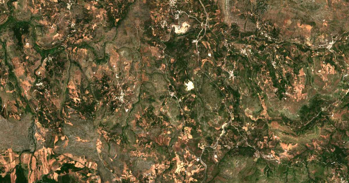 Carte satellite de Fotinós