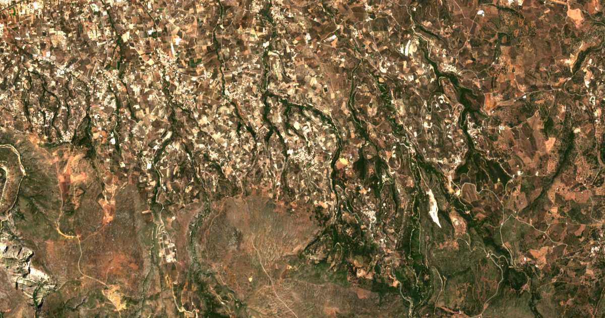 Carte satellite de Kyriánna