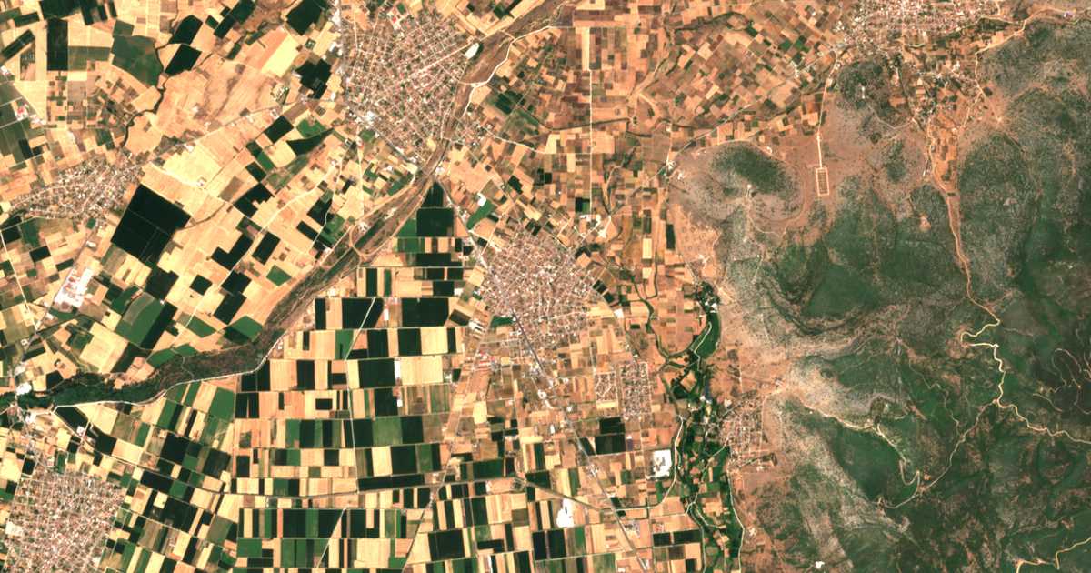 Carte satellite de Ágios Athanásios