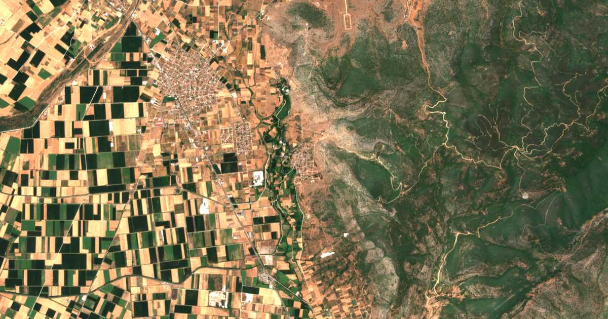 Carte satellite de Áno Kefalárion