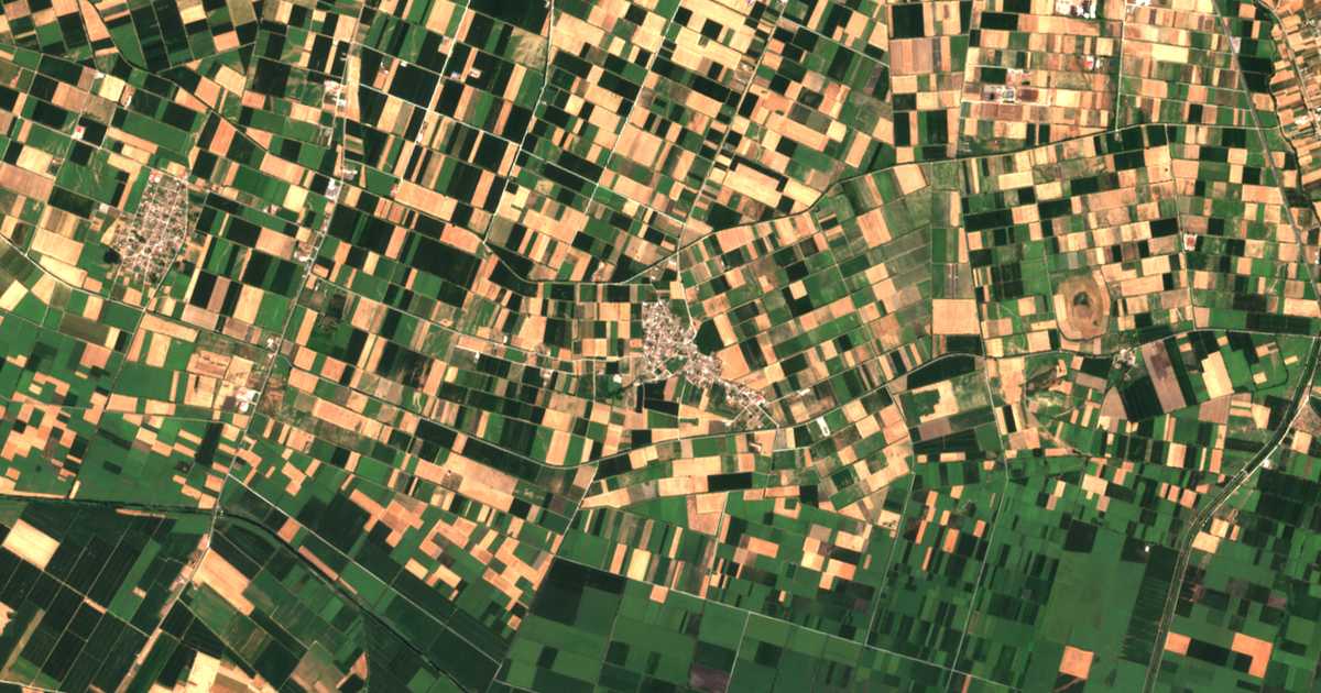 Carte satellite de Kalamón