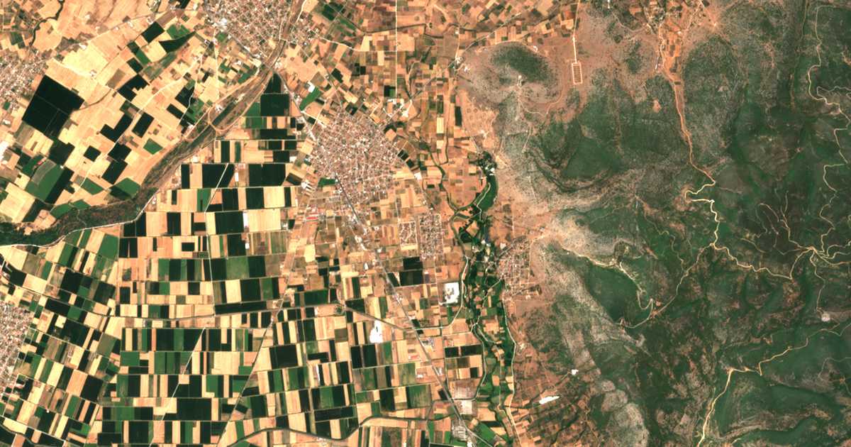 Carte satellite de Káto Kefalárion