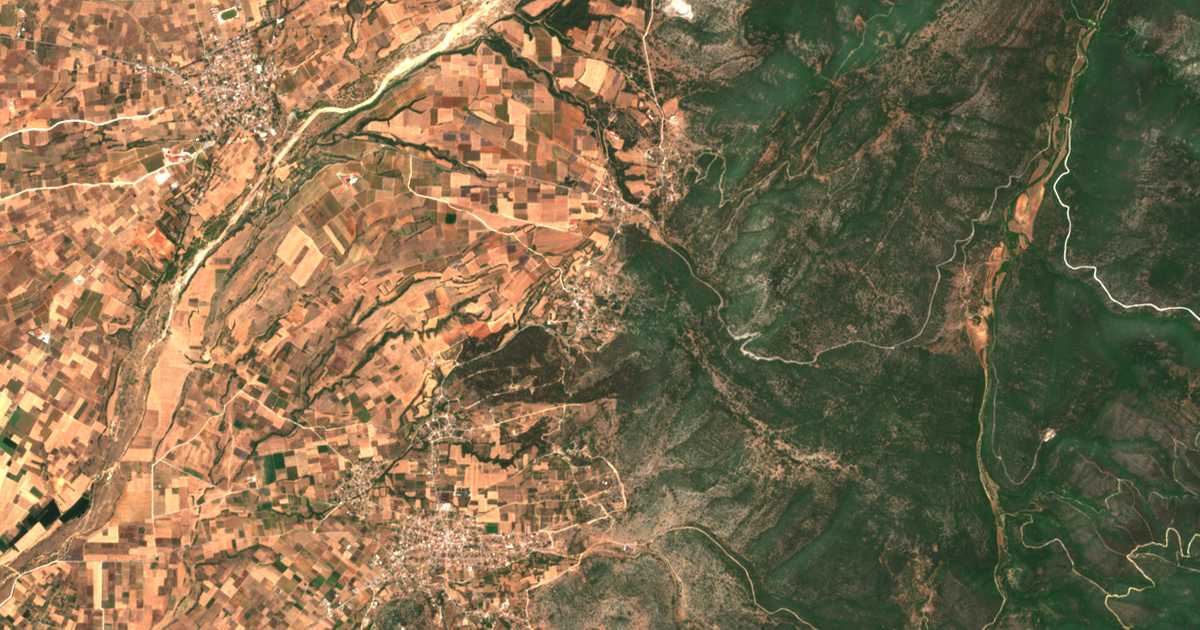 Carte satellite de Pigádia