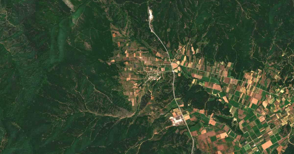 Carte satellite de Exochí