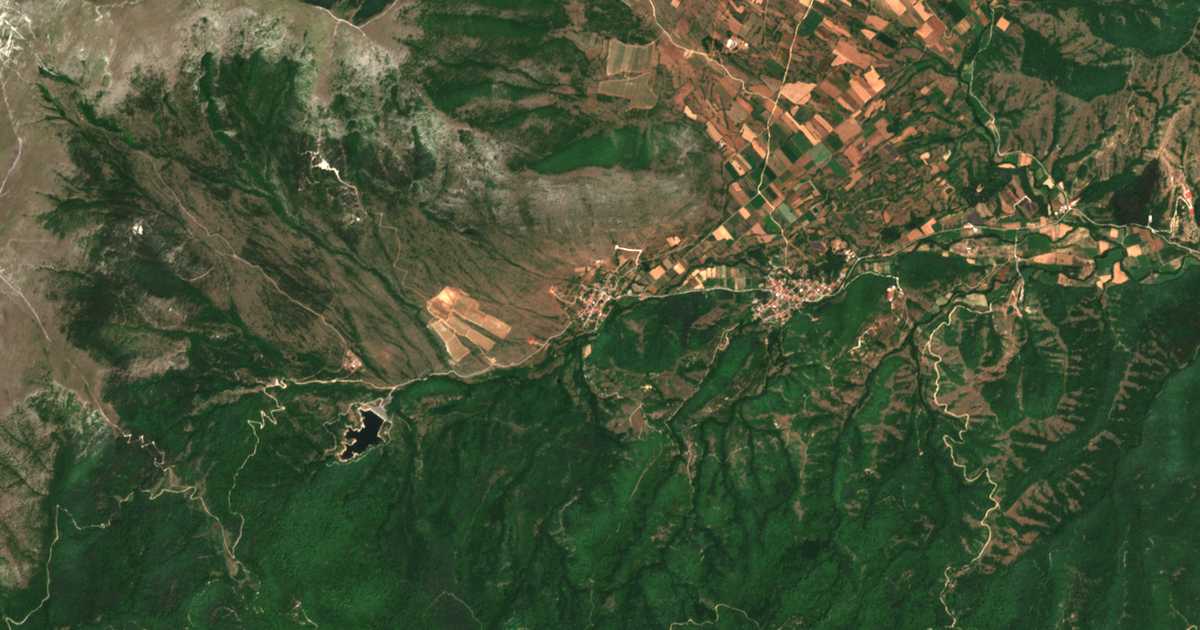 Carte satellite de Katáfyton
