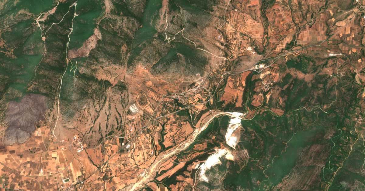 Carte satellite de Nikifóros