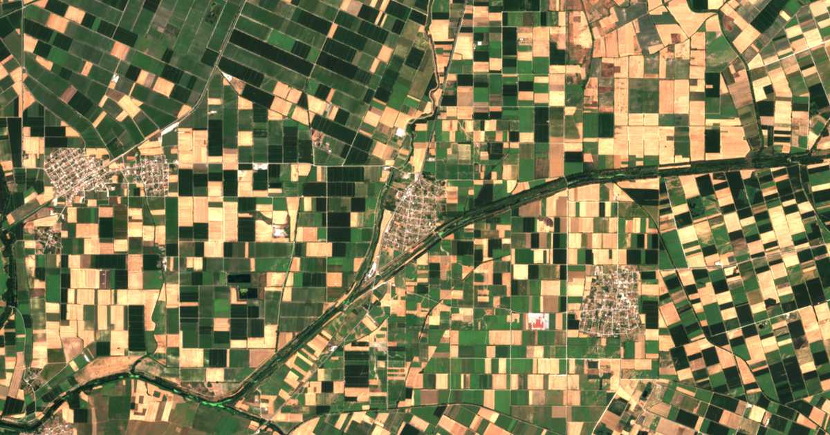 Carte satellite de Mavroléfki