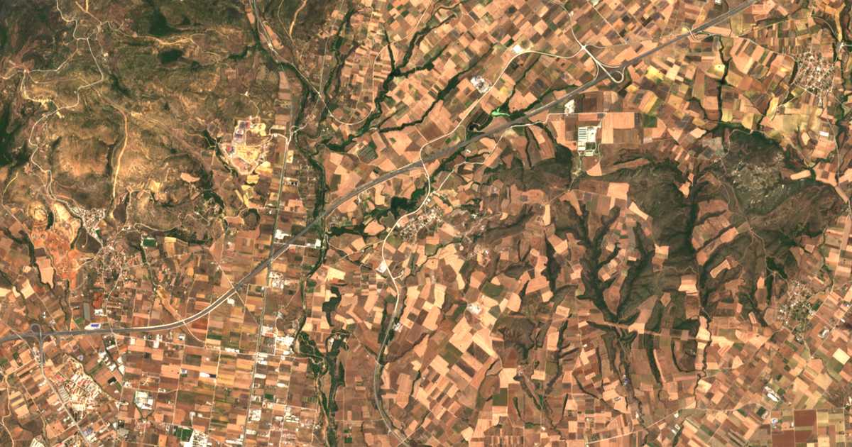 Carte satellite de Amfitríti